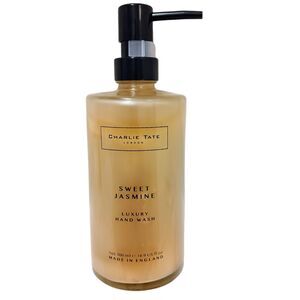 Charlie Tate London SWEET JASMINE Luxury HAND WASH Glass Bottle PUMP 16.9 oz